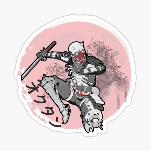 Octane Apex Legends Japanese Sticker For Sale By Toxicmonkeys09 Redbubble
