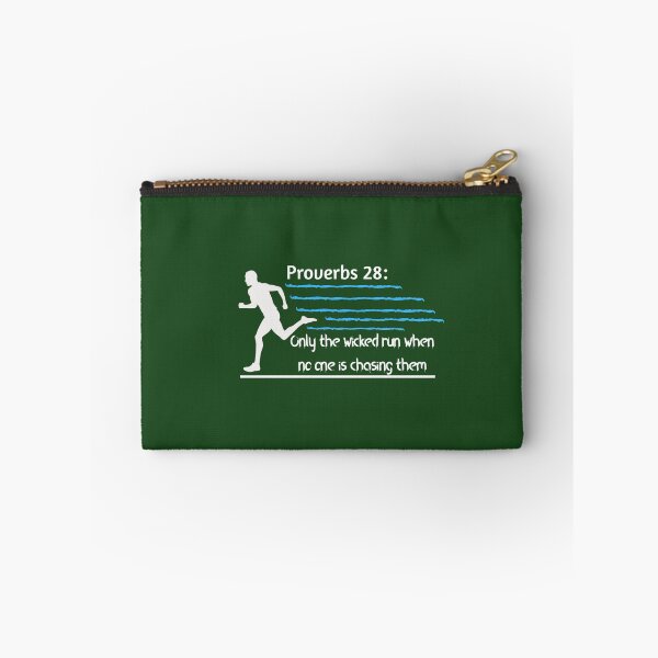 Item preview, Proverbs 28: only the wicked run when no one is chasing them designed and sold by SmartTShirtTime.
