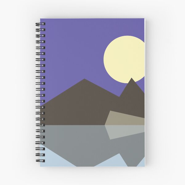 Item preview, Geometric landscape generative art poster illustration designed and sold by IuriiVlasenko.