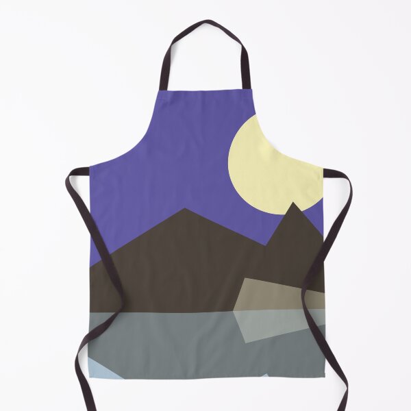 Item preview, Geometric landscape generative art poster illustration designed and sold by IuriiVlasenko.