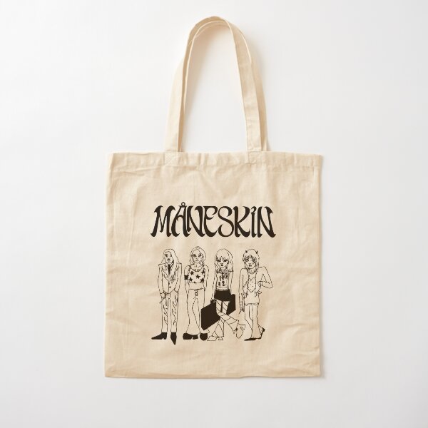 Maneskin doodle Måneskin Cotton Tote Bag