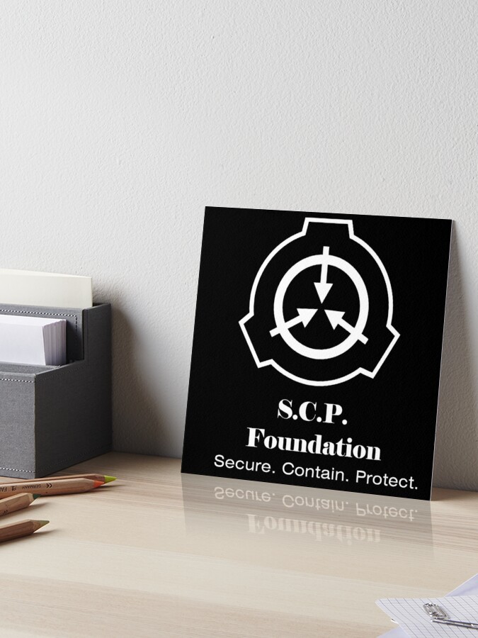 SCP Foundation Logo Poster for Sale by Clifficus