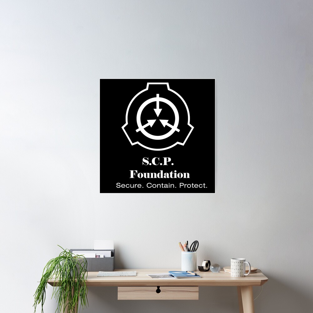 SCP Foundation Logo Poster for Sale by Clifficus