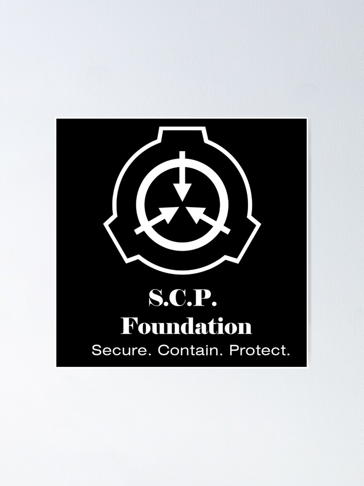 SCP Foundation Logo Poster for Sale by Clifficus