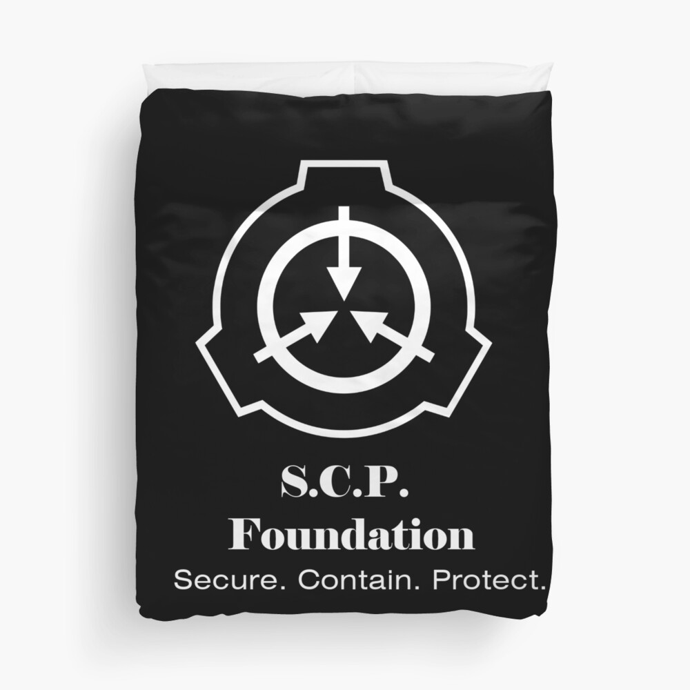 SCP Foundation Logo Duvet Cover