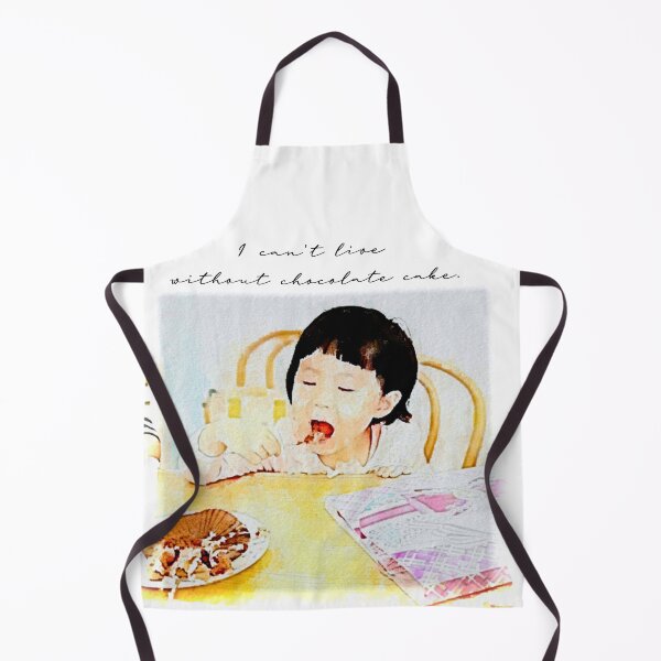 Item preview, I can't live without chocolate cake.(watercolor painting) designed and sold by zzzozzo.