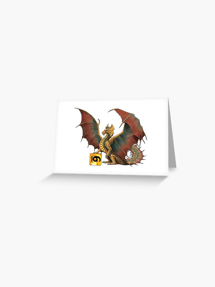 D&D Ancient Brass Dragon | Sticker