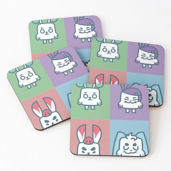 Item preview, Block bunnies designed and sold by GamePowder.