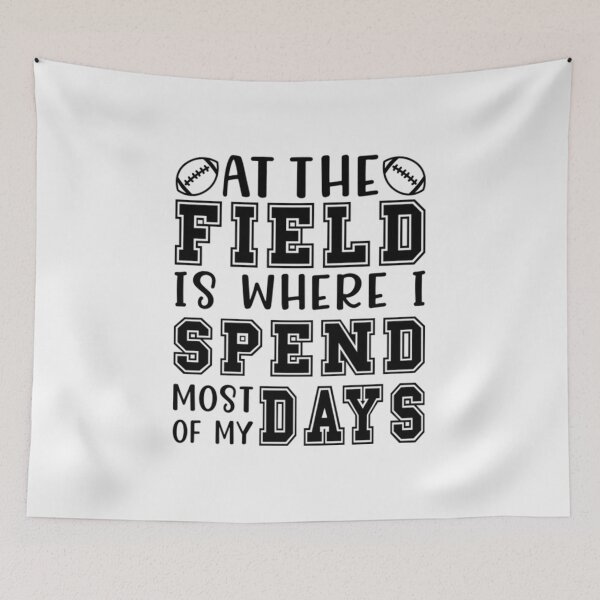 Item preview, At The Field Where I Spend Most Days T-ShirtAt The Field Is Where I Spend Most Of My Days Football Funny designed and sold by Xemexiscatme.