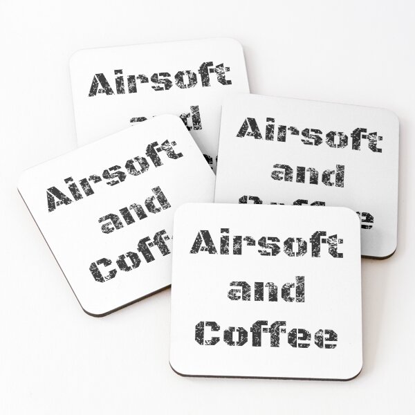 Item preview, Airsoft and Coffee (black) designed and sold by Impi Workshop.