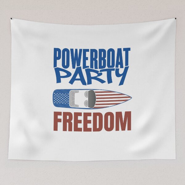 Item preview, Powerboat Party Lifestyle Clothing [FREEDOM] designed and sold by Powerboat Party.