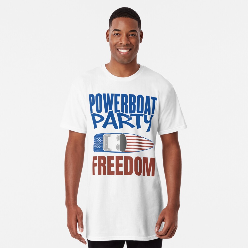 Item preview, Long T-Shirt designed and sold by powerboatparty.