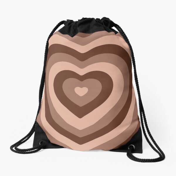 Brown Heart Y2K Aesthetic Tote Bag for Sale by Freshfroot