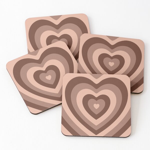 Item preview, Brown Heart Y2K Aesthetic designed and sold by Freshfroot.