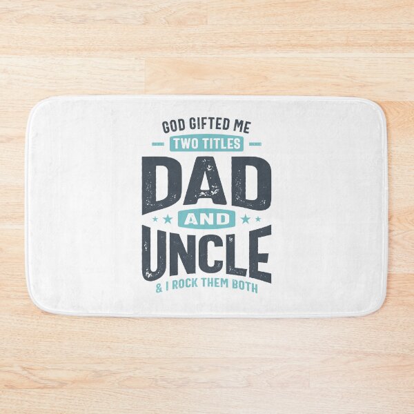 Item preview, God Gifted Me Two Titles Dad and Uncle | Father's Day designed and sold by cidolopez.