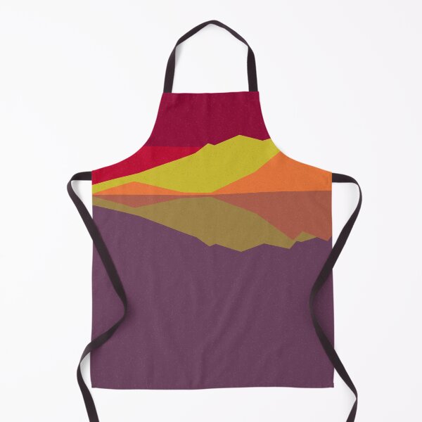 Item preview, Geometric landscape generative art poster illustration designed and sold by IuriiVlasenko.