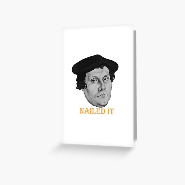 Item preview, Nailed It - Martin Luther 1517 -2 designed and sold by Magic-Corner.