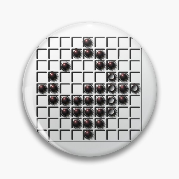 Artikelvorschau, Gitter, Vierecke, Corona, Kugel, (325 ) (schwarz, weiß, ) Dekorativ, Digital, Bunt, Abstrakt, entworfen und verkauft von Paszkan.