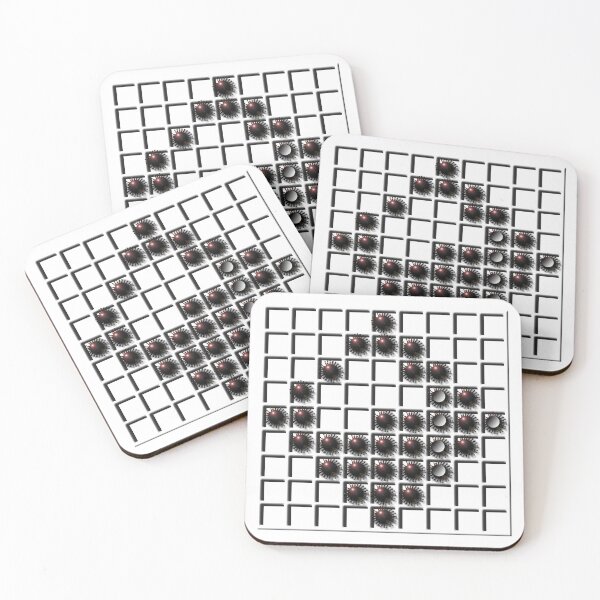 Item preview, Grid, squares, corona, sphere, (325) (black, white,) decorative, digital, colorful, abstract, designed and sold by Paszkan.