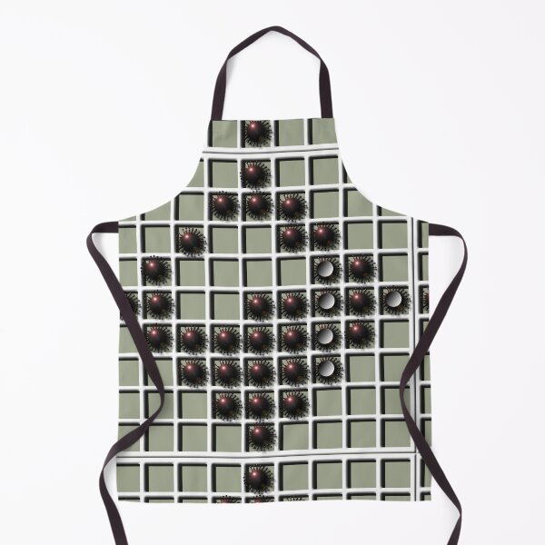 Item preview, Grid, squares, corona, sphere, (325) (black, white,) decorative, digital, colorful, abstract, designed and sold by Paszkan.