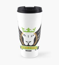 Signature Logo- lime green Travel Mug