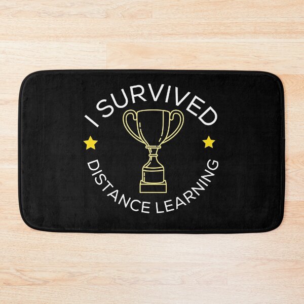 Item preview, Minimalist I survived distance learning - Logo Style designed and sold by PincGeneral.