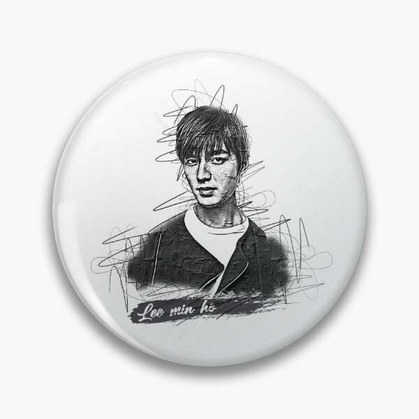 Item preview, Lee Min Ho Abstract Sketch Art, Lee Min Ho designed and sold by graphic-genie.
