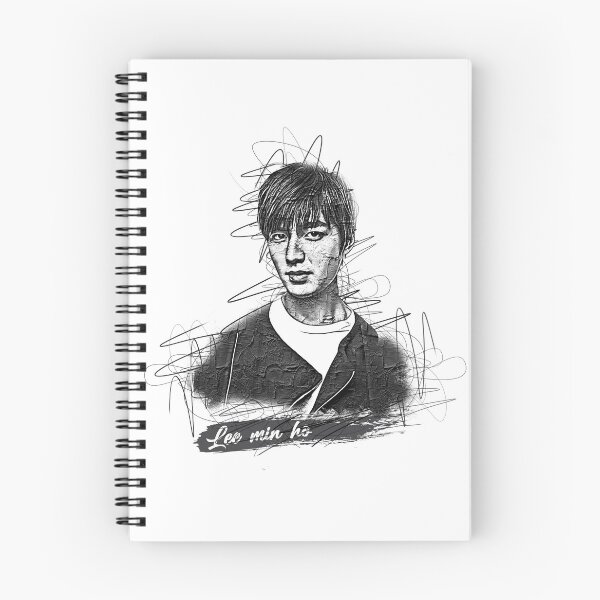 Item preview, Lee Min Ho Abstract Sketch Art, Lee Min Ho designed and sold by graphic-genie.