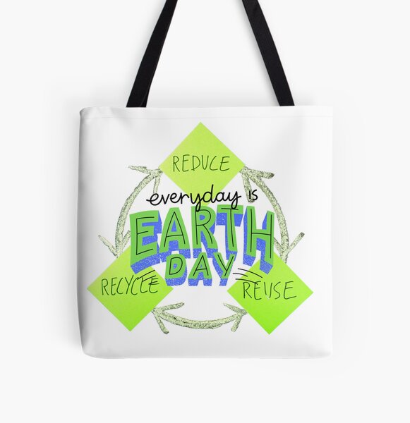 World environment day products, Gift environment, Go green together Tote  Bag for Sale by Namofarm