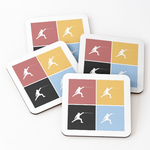 Item preview, Fencing Fencer Vintage Sports Hobby designed and sold by AndiHK.