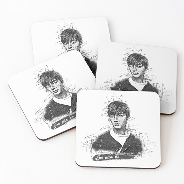 Item preview, Lee Min Ho Abstract Sketch Art, Lee Min Ho designed and sold by graphic-genie.