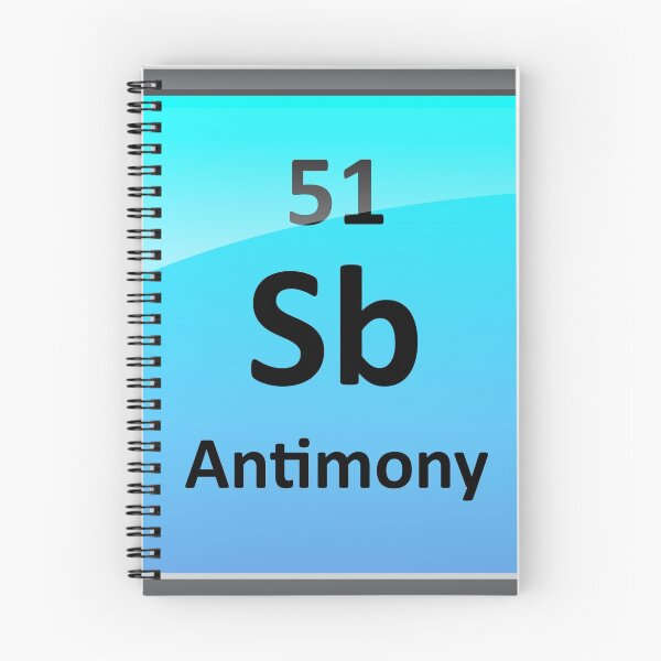 Item preview, Antimony Periodic Table Element Symbol designed and sold by sciencenotes.