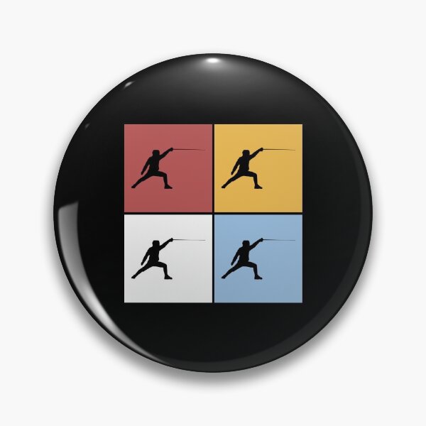 Item preview, Fencing Fencer Vintage Sports Hobby designed and sold by AndiHK.