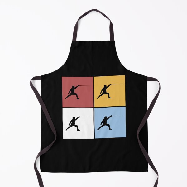 Item preview, Fencing Fencer Vintage Sports Hobby designed and sold by AndiHK.