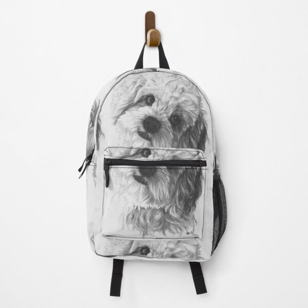 Item preview, Cavachon Portrait in Graphite designed and sold by BarbBarcikKeith.