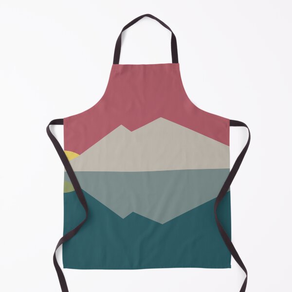 Item preview, Geometric landscape generative art poster illustration designed and sold by IuriiVlasenko.