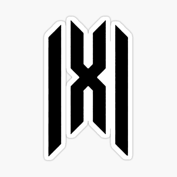 Monsta X Logo Stickers Redbubble