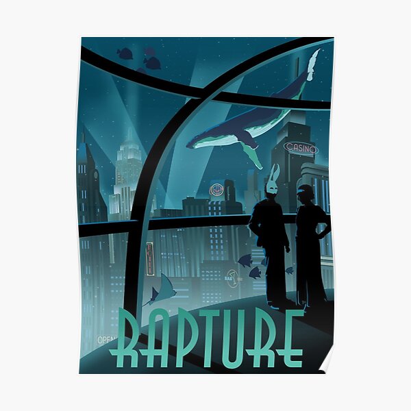 Bioshock Rapture Poster (no border) Poster
