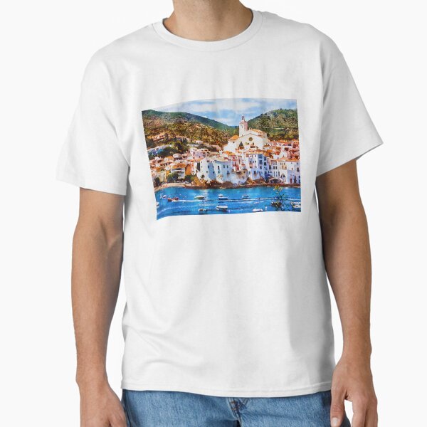 Cadaqués, Spain scenic vista Classic T-Shirt
