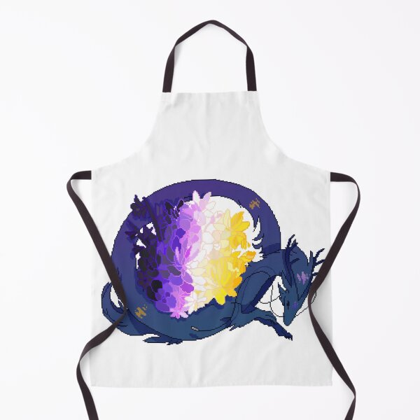 Item preview, Nonbinary Flag LGBT Pride Dragon designed and sold by OceanicScribble.