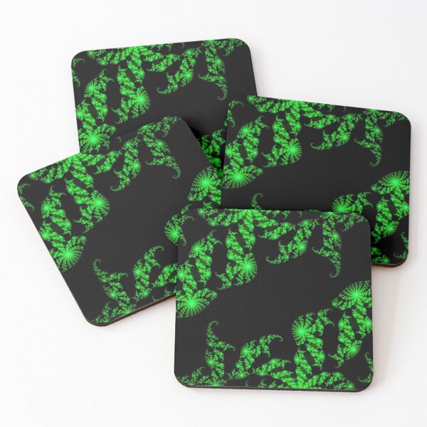 Item preview, green fractal designed and sold by Yabya.