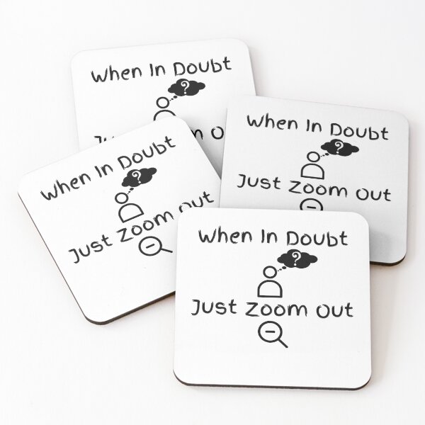 Item preview, When In Doubt Zoom Out designed and sold by Zenith-capitis.