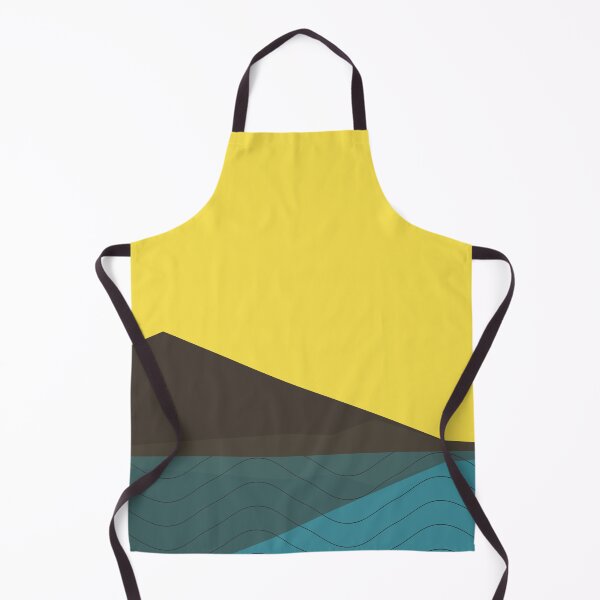 Item preview, Geometric landscape generative art poster illustration designed and sold by IuriiVlasenko.