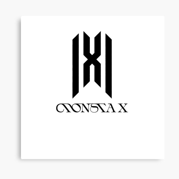 Monsta X Logo Wall Art Redbubble