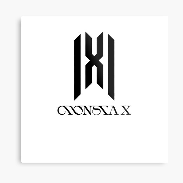 Monsta X Logo Wall Art Redbubble