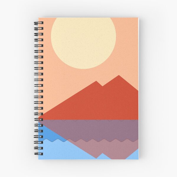 Item preview, Geometric landscape generative art poster illustration designed and sold by IuriiVlasenko.