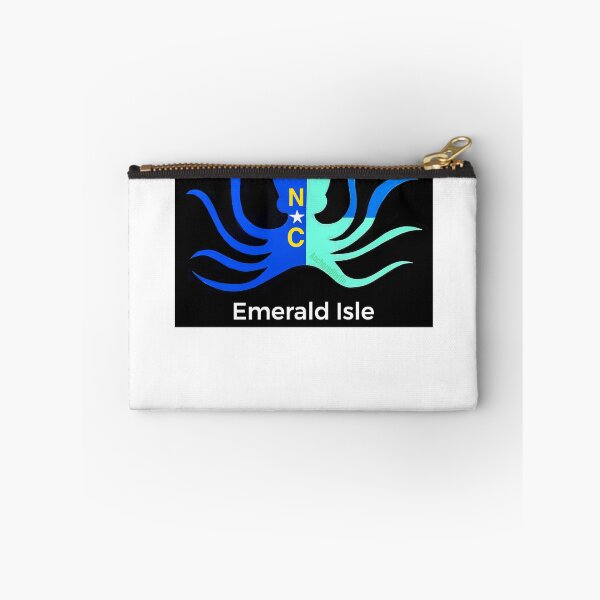 Item preview, NC flag Octopus Emerald Isle NC  designed and sold by barryknauff.