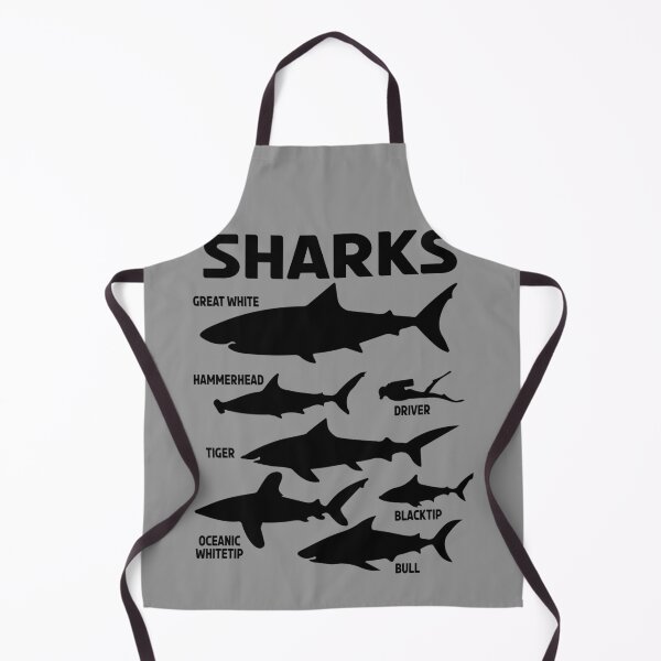 Artikelvorschau, Hai Längen Größen Arten Arten Ozean Fischliebhaber Geschenk entworfen und verkauft von TheAplus.