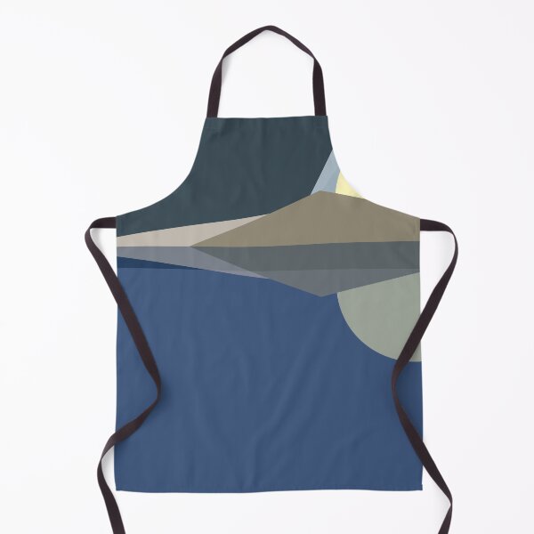Item preview, Geometric landscape generative art poster illustration designed and sold by IuriiVlasenko.
