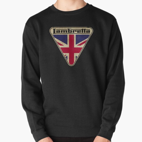 Lambretta Scooter Union Jack-Logo Pullover